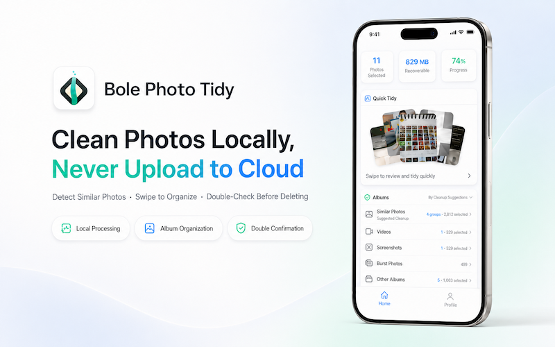 Bole Photo Tidy Product Preview